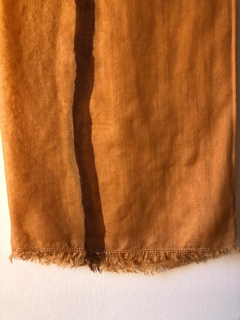 Custom Roots Wool and Silk Scarf