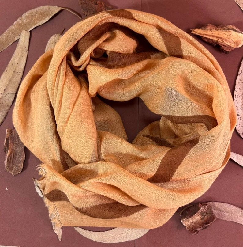 Custom Roots Wool and Silk Scarf