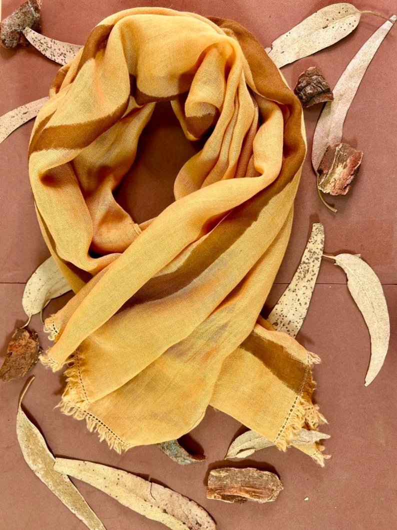 Custom Roots Wool and Silk Scarf