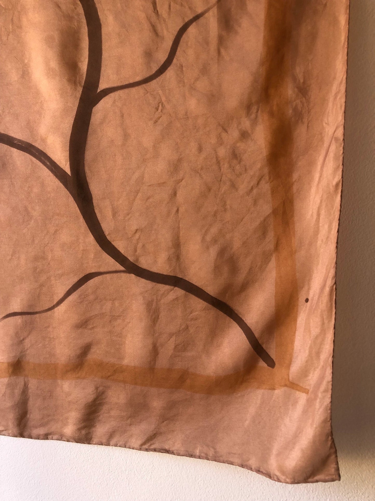 Silk Scarf Roots Mangaba and Catuaba