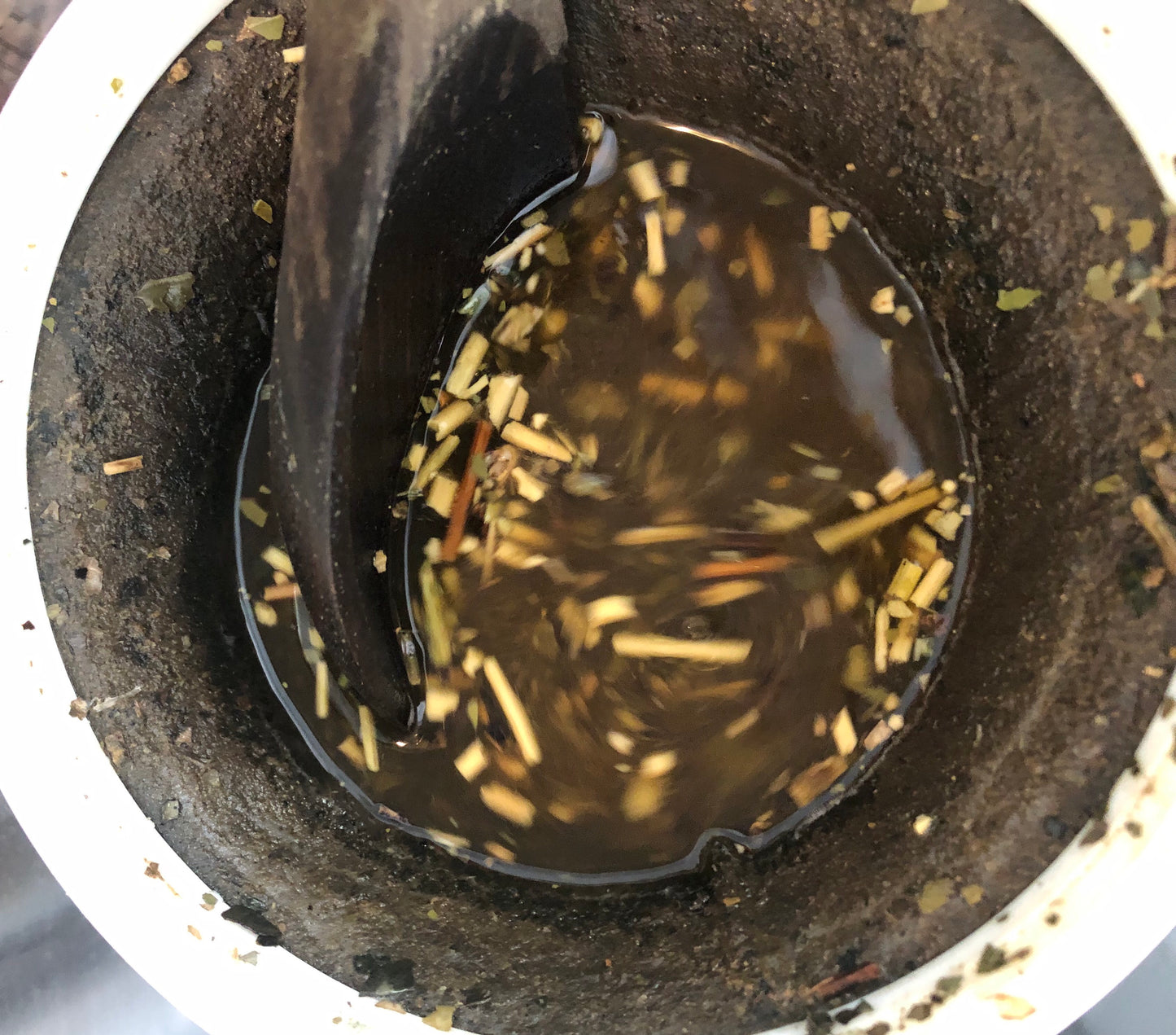 Silk Top Green Roots