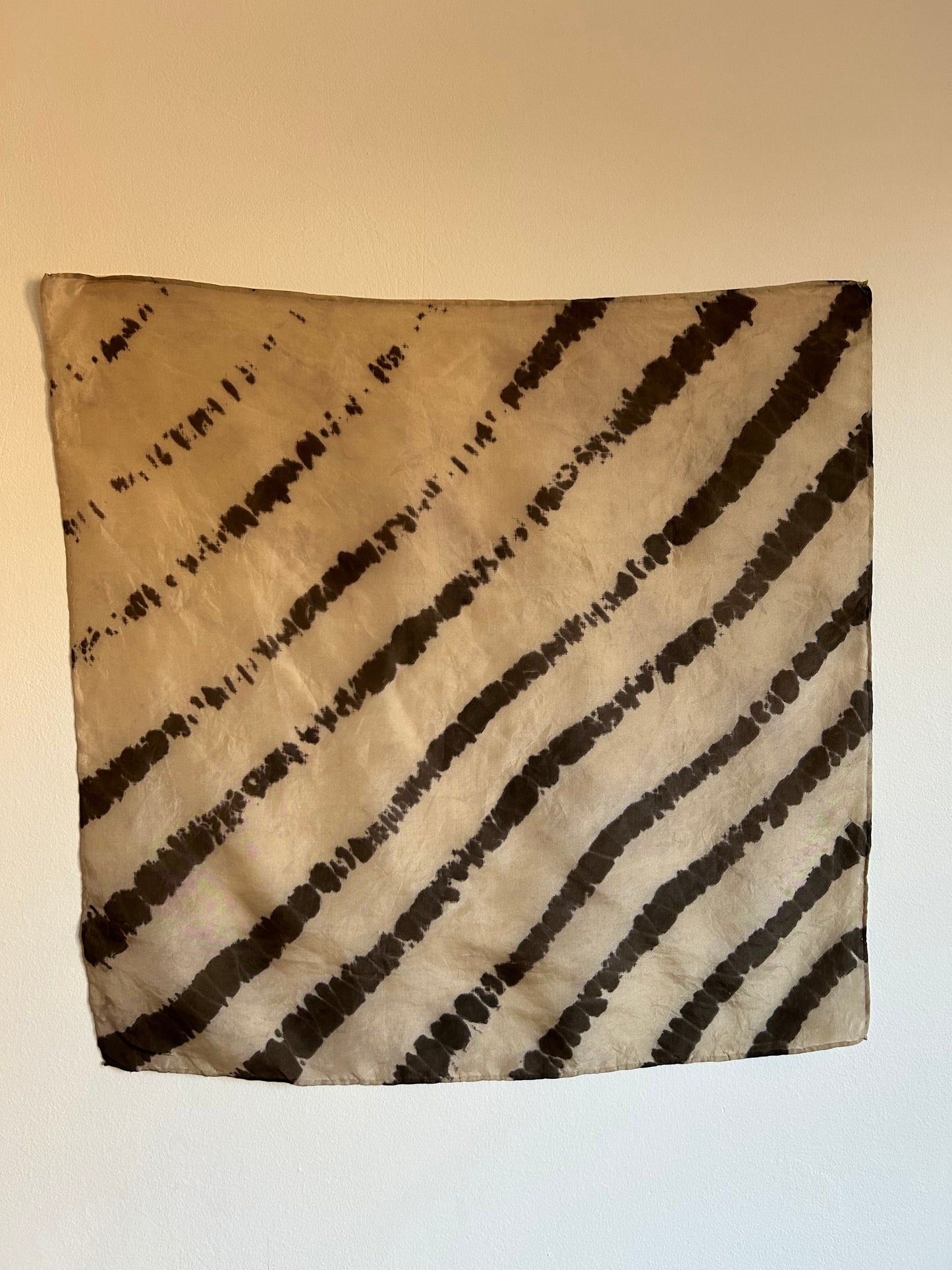 Silk Scarf Eucaliptos and citric acid