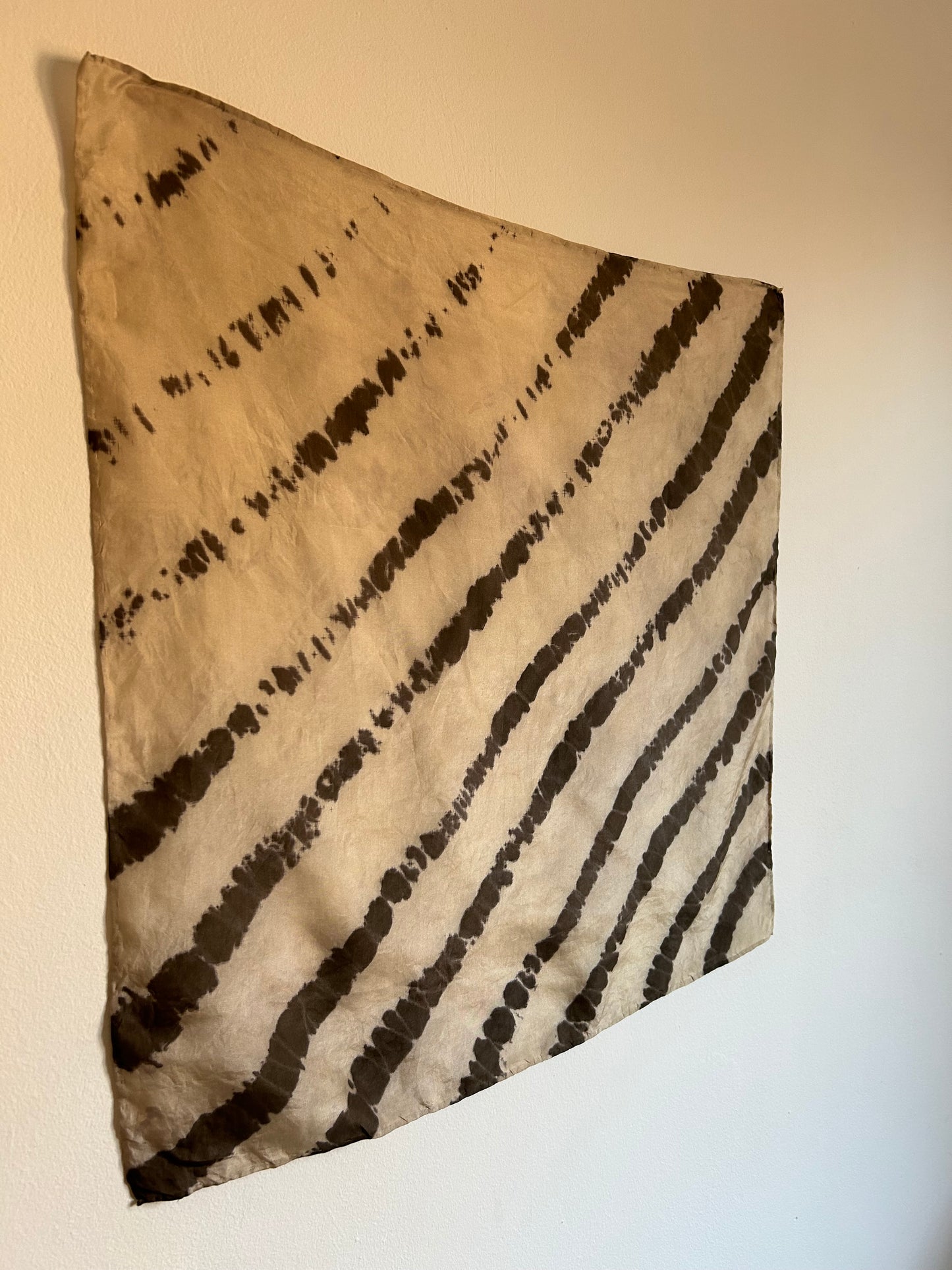 Silk Scarf Eucaliptos and citric acid