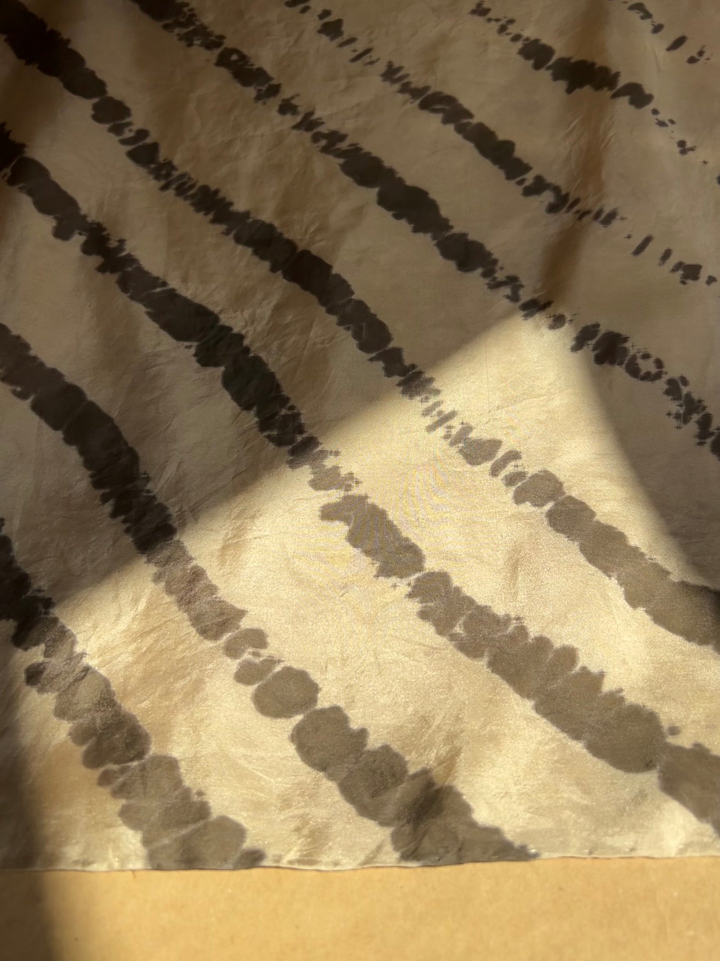 Silk Scarf Eucaliptos and citric acid