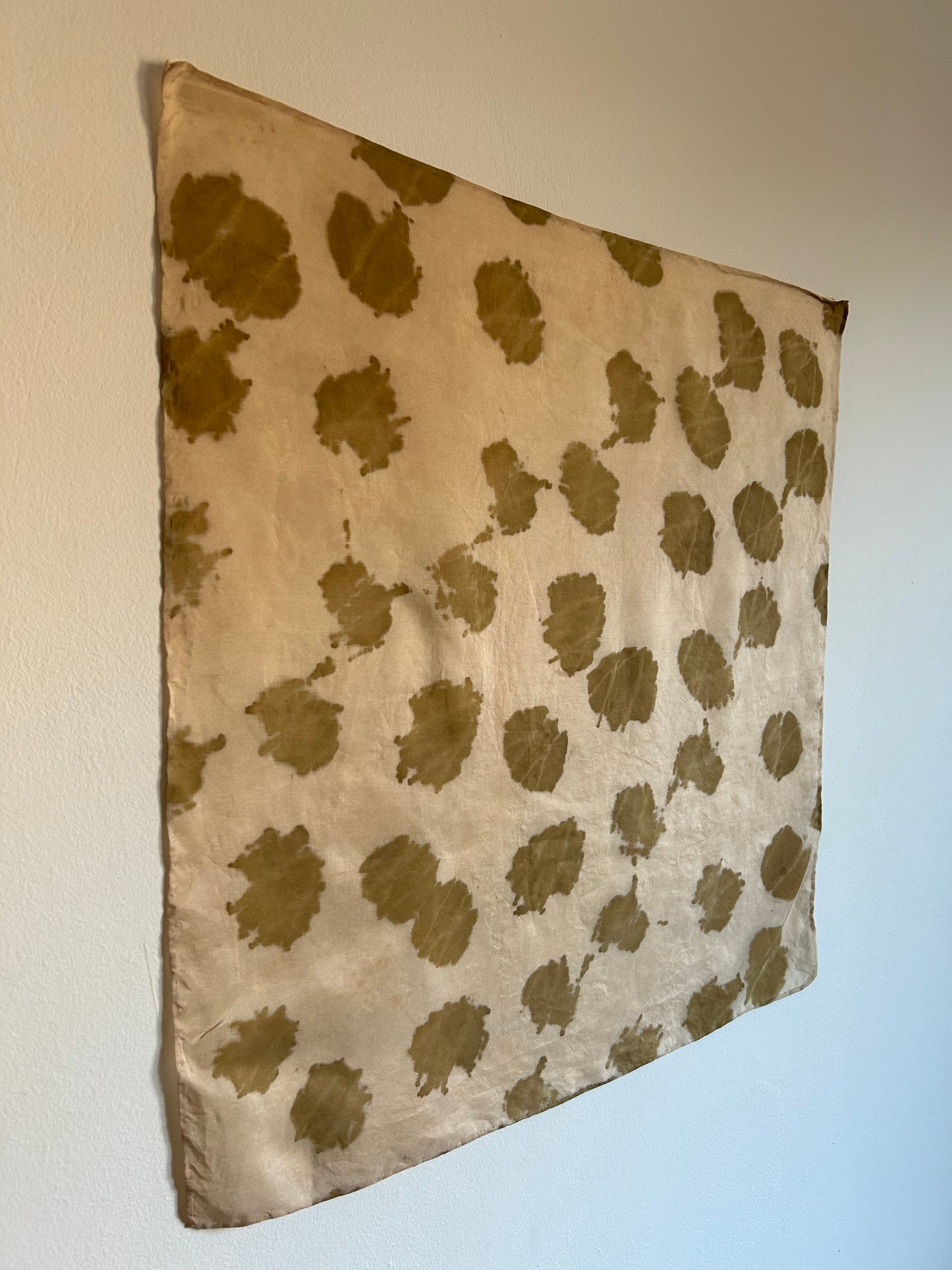 Silk Scarf mangaba and citric acid