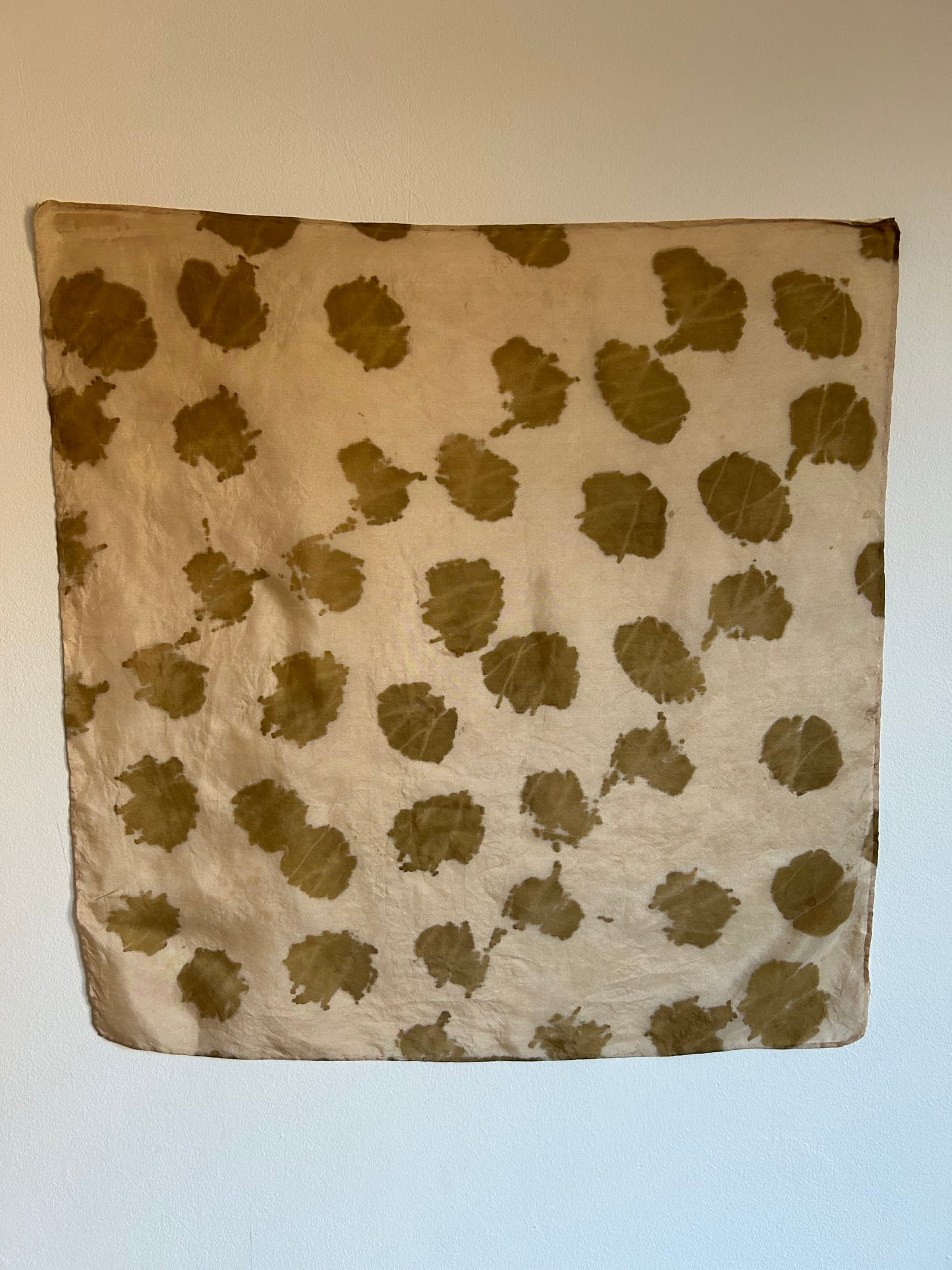 Silk Scarf mangaba and citric acid