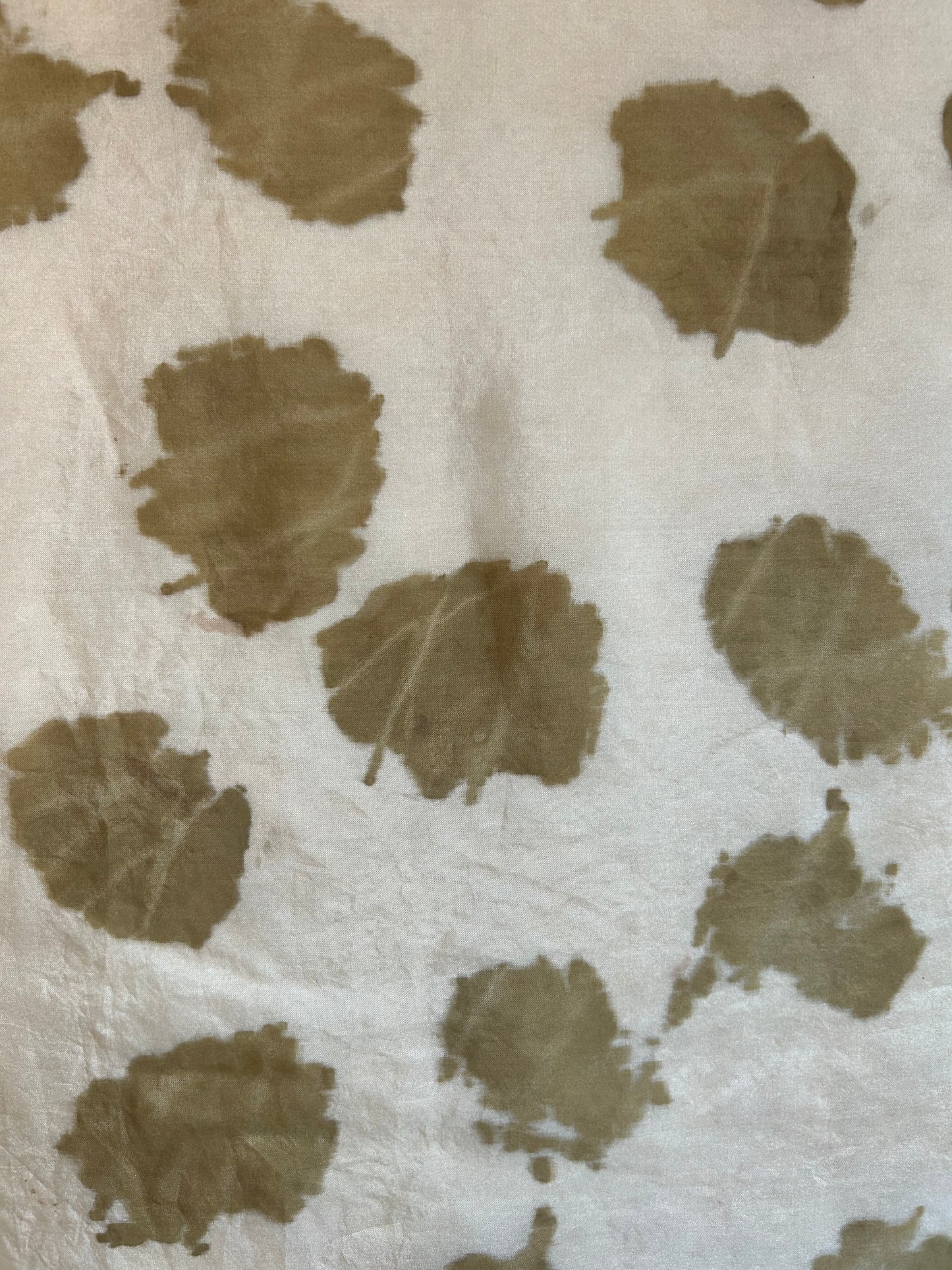 Silk Scarf mangaba and citric acid