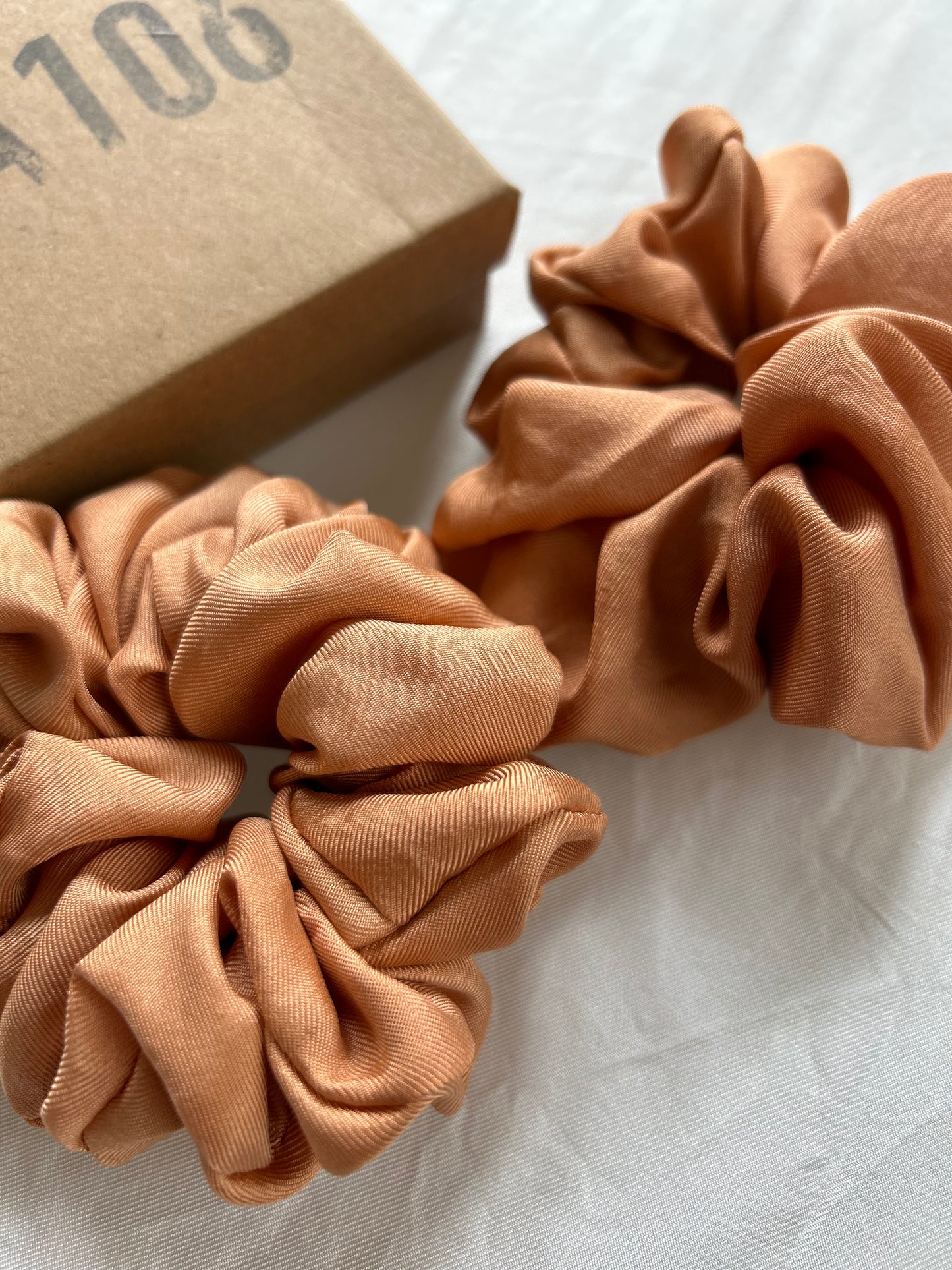 Silk Scrunchie Set Plant Dyed