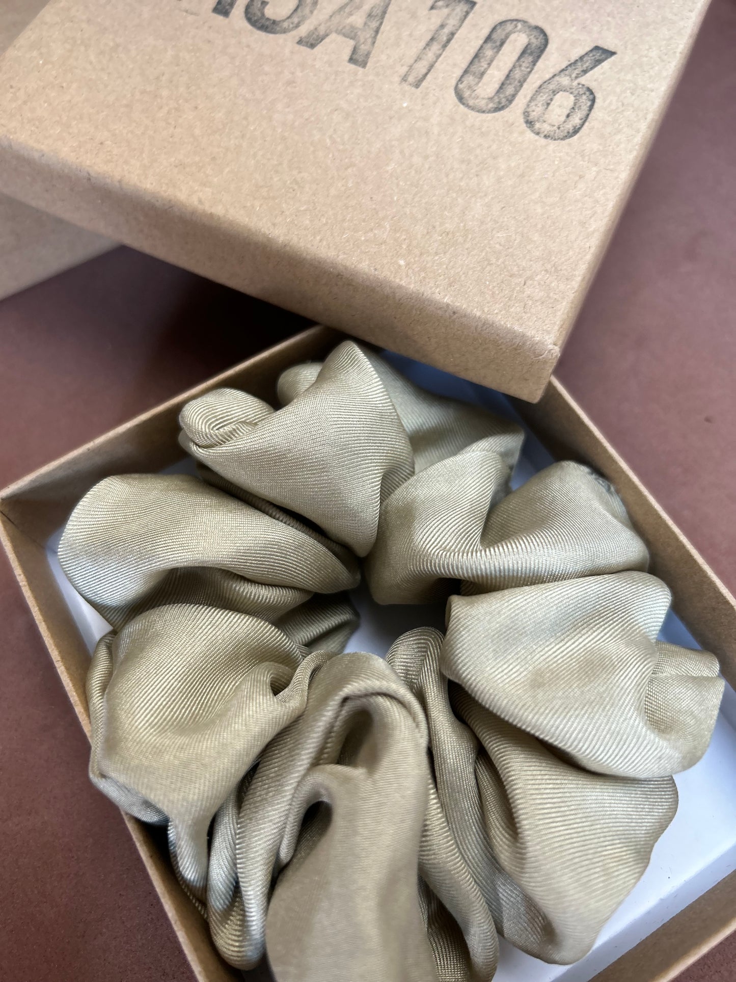 Silk Scrunchie Set Plant Dyed
