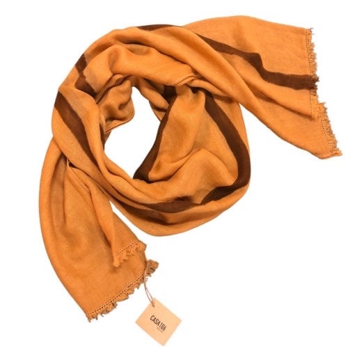 Custom Roots Wool and Silk Scarf