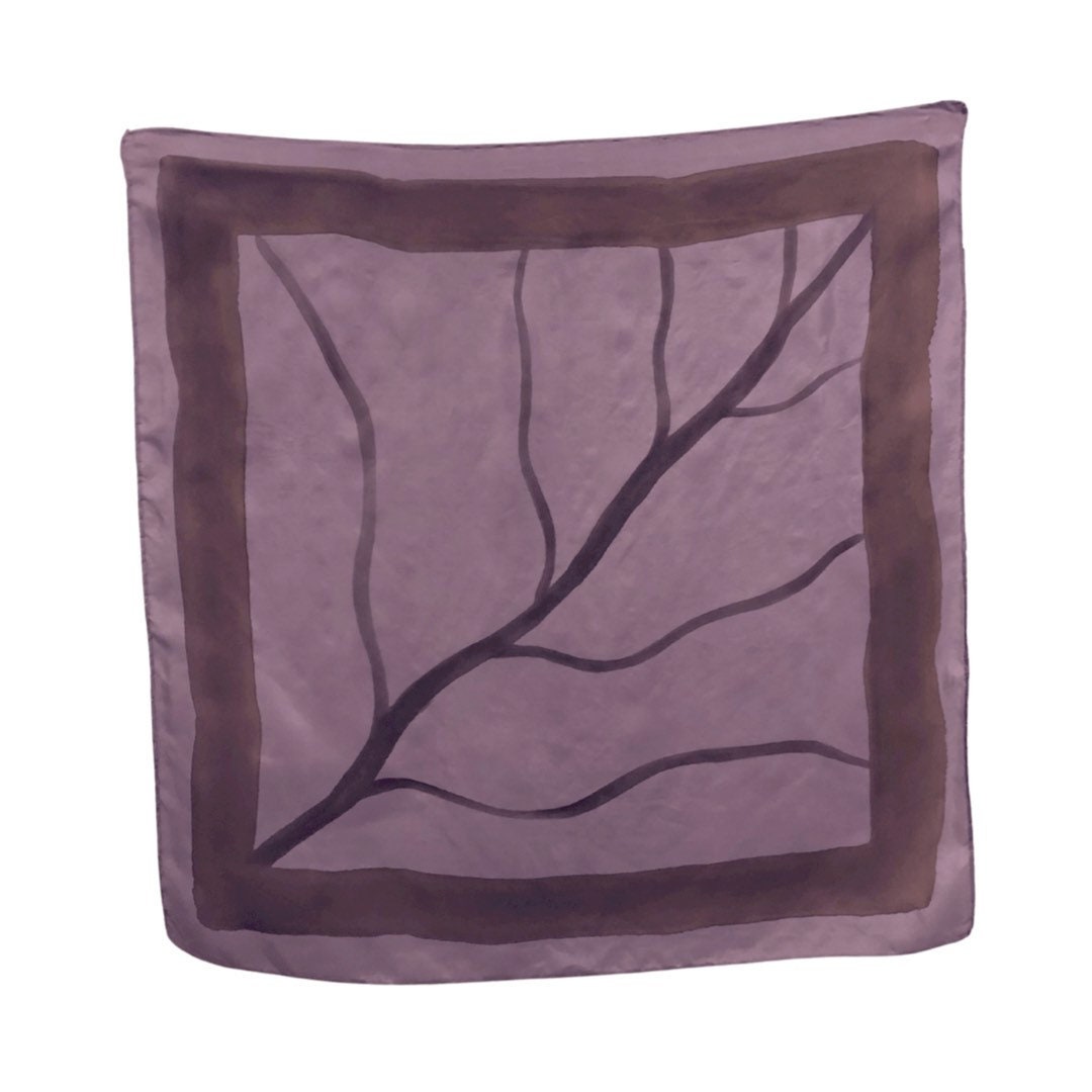 Custom Silk Bandana Magenta Roots Soul
