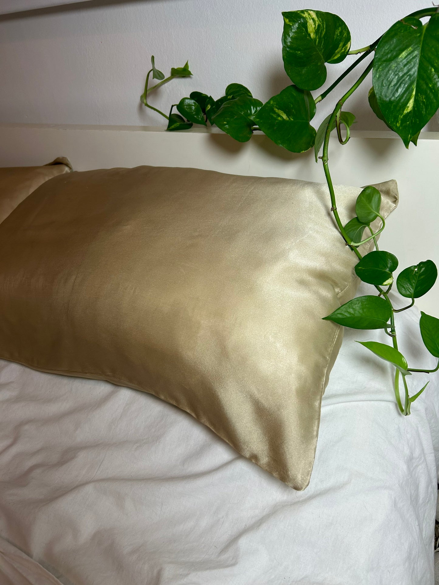 Silk Pillowcase Oliva Pomegranate and Boldo